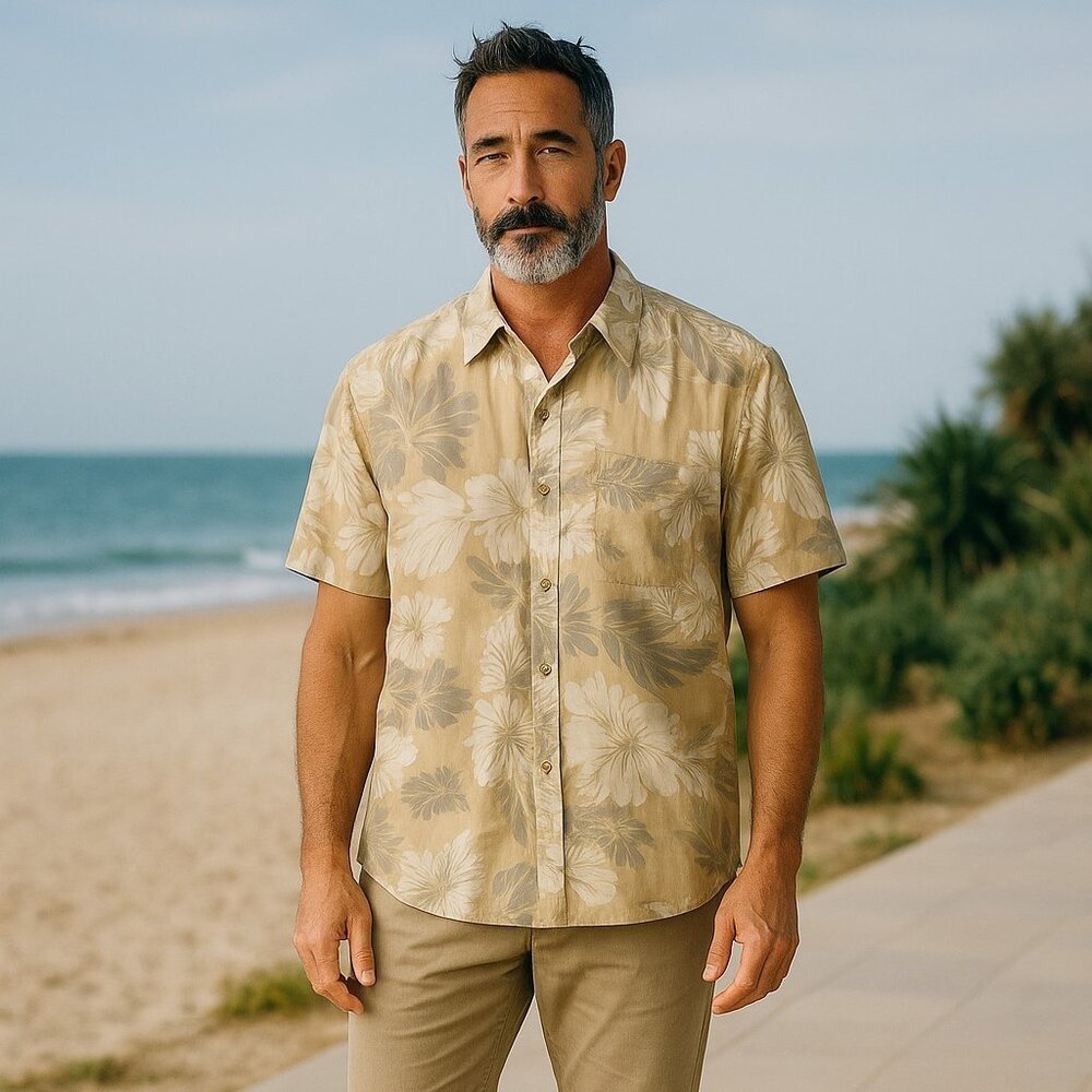 Honolua Surf Co Men's Small Aloha Button Up